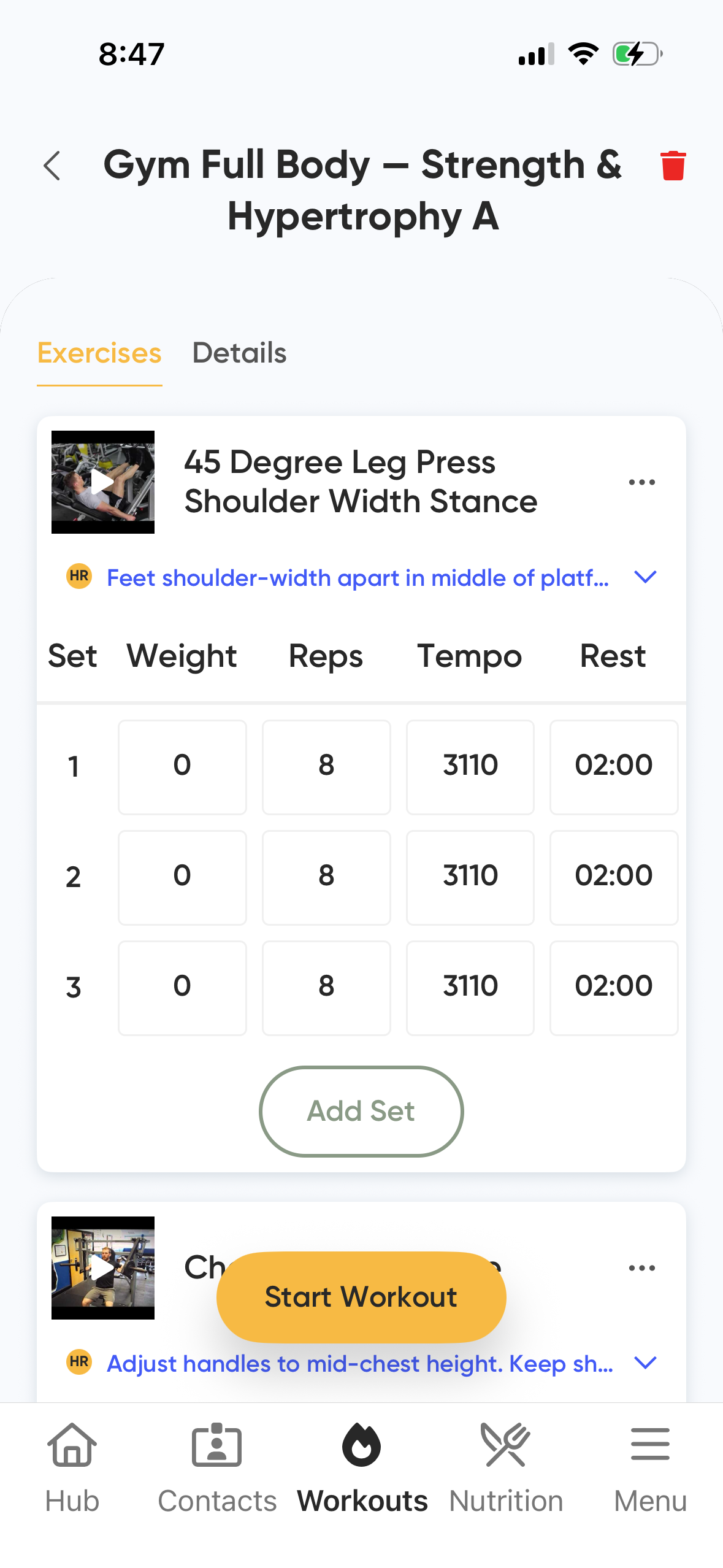WRK App - Exercise Video & Tempo Guide
